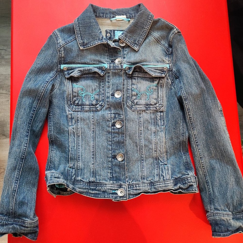 TCM California jean jacket women's size 10/12